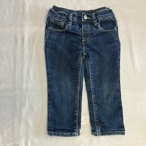 GAP Blue Jeans Straight-Leg Medium-Dark Wash